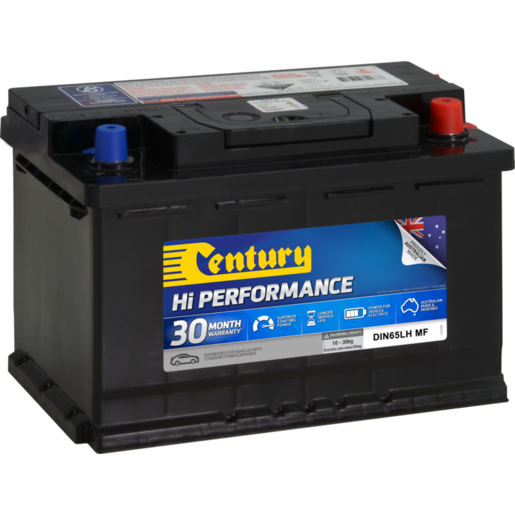 Century DIN65LH MF Hi Performance Conventional Car Battery - 115149