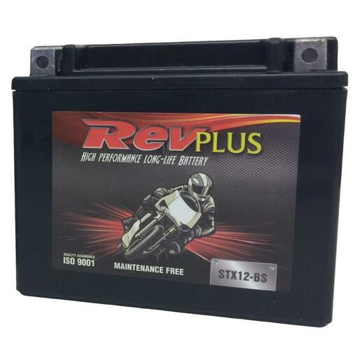 RevPlus Heavy Duty Maintenance Free 12V 180CCA 10AH Battery - STX12-BS