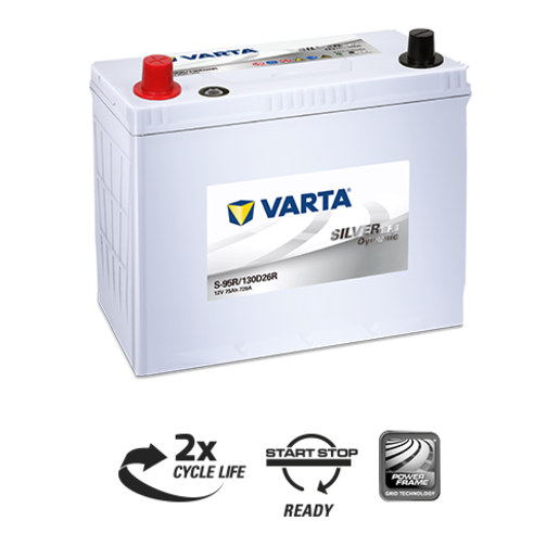 Varta Silver Dynamic EFB Battery - S-95R/130D26R