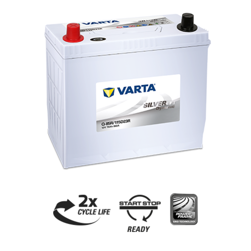 Varta EFB Silver Dynamic Battery - Q-85R/115D23R