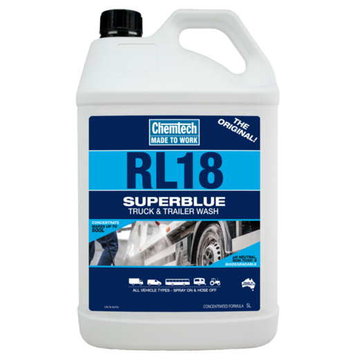 Chemtech RL18 Super Blue Truck Wash 5L - RL18-5L