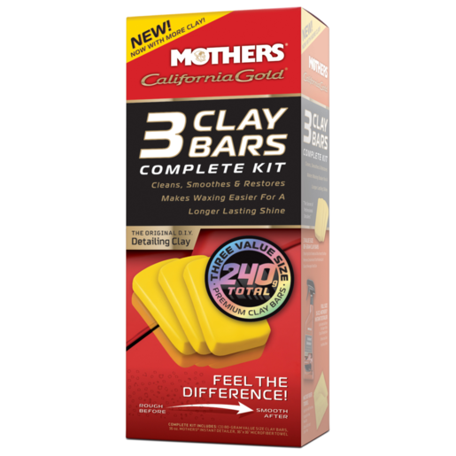 Mothers California Gold Clay Bar Kit - 657240