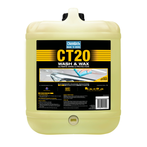 Chemtech CT20 Wash N Wax 20L - CT20-20L