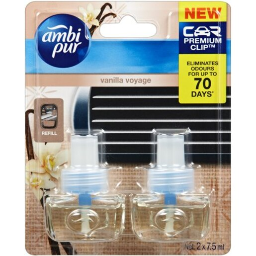 Ambi Pur Air Freshener Refill Vanilla Voyage 2pk - 82209398 