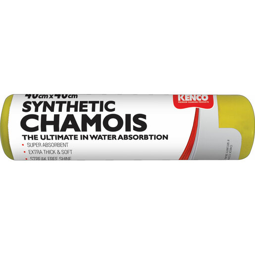 Kenco Synthetic Chamois 40 x 40cm - 50050 