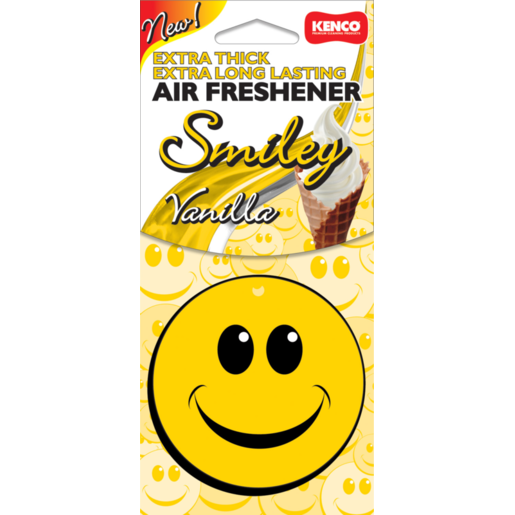 Kenco Air Fresheners Smiley Vanilla - SCAFVAN