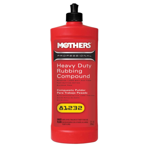 Mothers Heavy Duty Rubbing Compound 946mL - 7281232