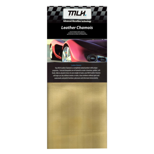 Mother's Little Helper Genuine Leather Chamois 3.25 Sq Ft - 64MLHC325