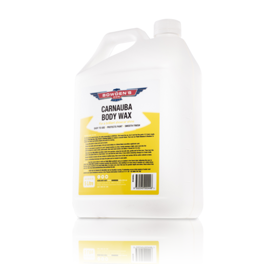 Bowden's Own Carnauba Body Wax 5L - BOABW5L