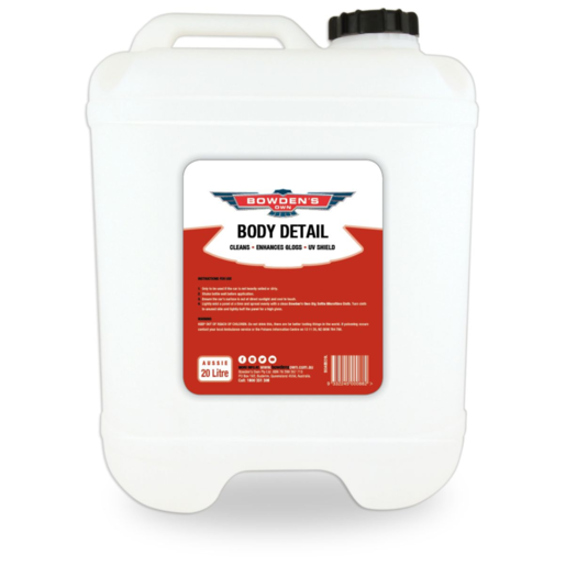 Bowden's Own Auto Body Detail 20L - BOABD20L