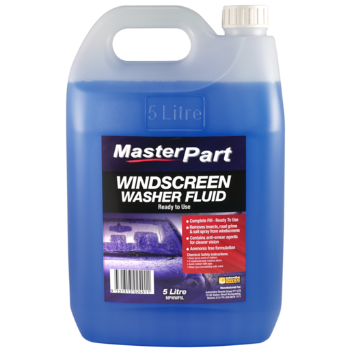 MasterPart Windscreen Washer Fluid Premix 5LT - MPWWF5L