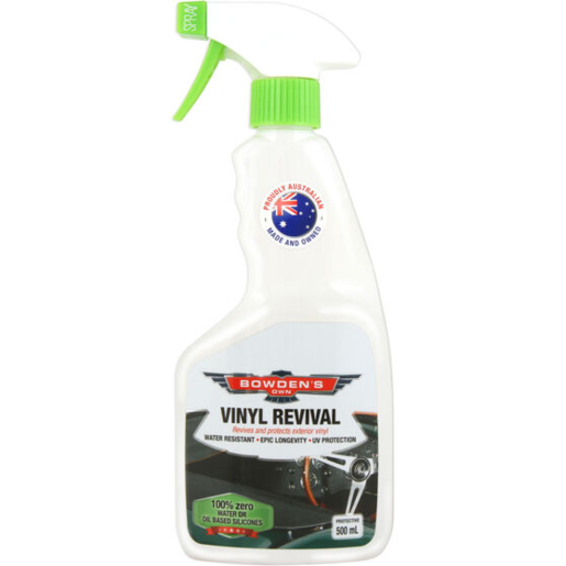 Bowden's Own Vinyl Revival Protectant 500ml - BOVREV