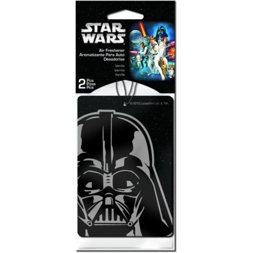 Star Wars Air Freshener Darth Vader Paper 2 Pack -005545R01