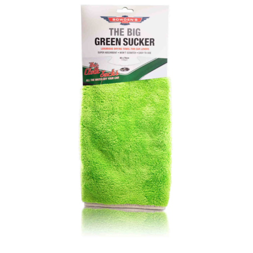 Bowden's Own The Big Green Sucker Luxurious Plush Drying Towel - BOSUCKER
