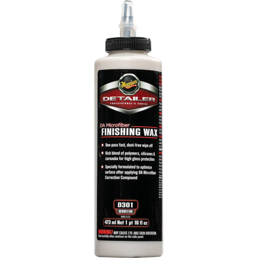 Meguiar's DA Microfibre Finishing Wax - D30116 