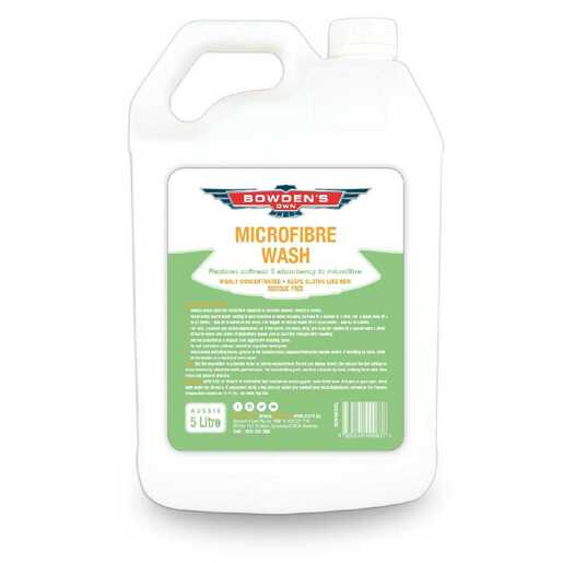 Bowden's Own Microfibre Wash 5L - BOMWASH5L