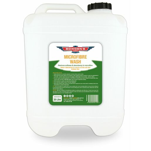 Bowden's Own Microfibre 20L - BOMWASH20L