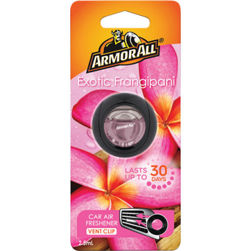 Armor All Vent Air Freshener Frangipani 2.5mL - E301728100