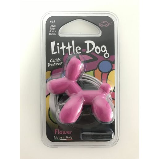 Little Dog Air Freshener Flower Pink - LD003