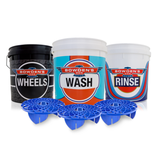 Bowden's Own 3 Bucket Wash Kit - BOBK3