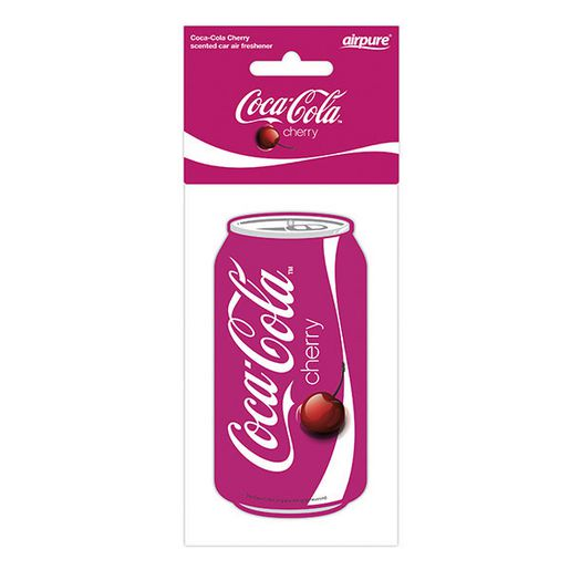 Coca-Cola Paper Single Air Freshener Cherry Can - CC-PC-C-736