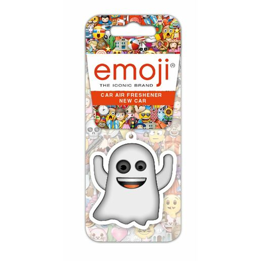 Emoji Air Freshener Carded Ghost New Car - 4802312