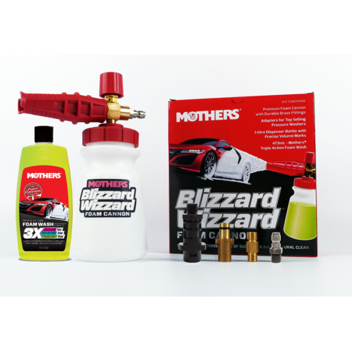 Mothers Blizzard Wizzard Foam Cannon - 6730100