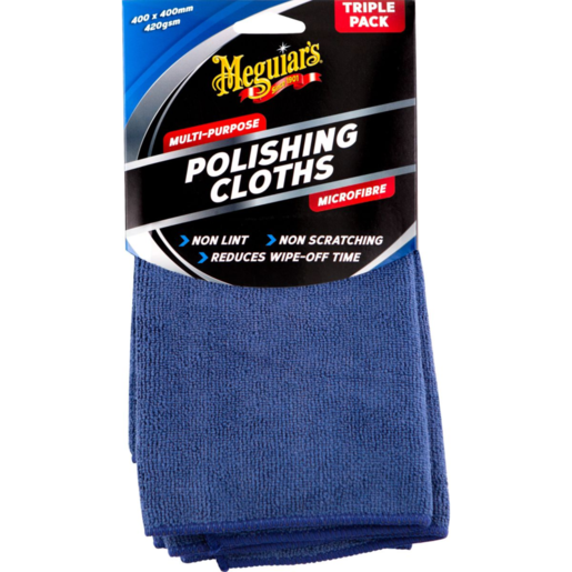 Meguiar's Supreme Shine Polishing Cloth Triple - AG3030T 