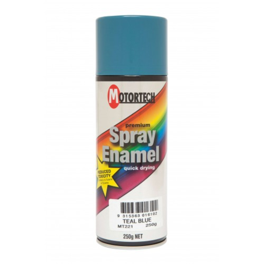 Motortech MT221 Teal Blue Spray Paint 250g