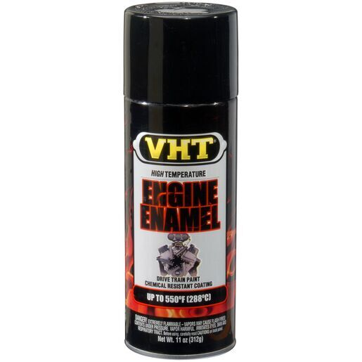 VHT Engine Enamel Gloss Black - SP124