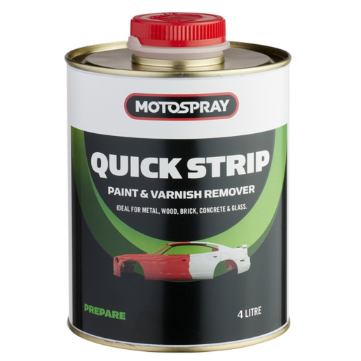 Motospray Quickstrip Paint and Varnish Remover-4L - MSQS4