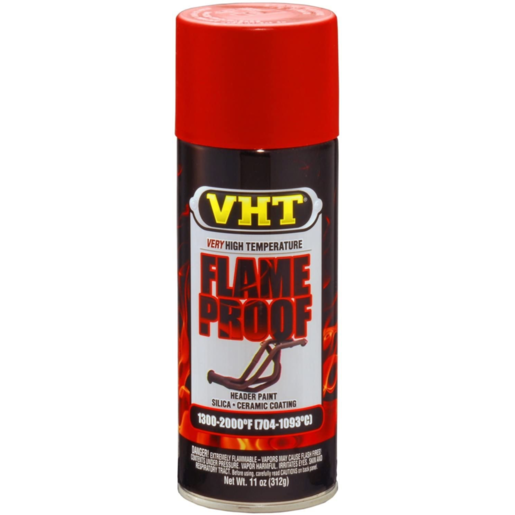 VHT Flameproof Coating Flat Red 11oz. - SP109