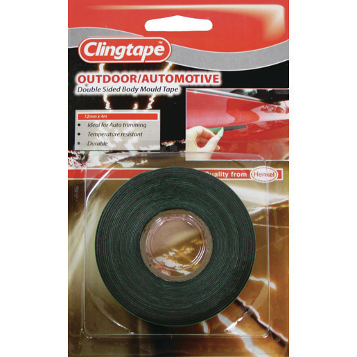 Clingtape Automotive Double Sided Tape 12mm x 4m - RB67