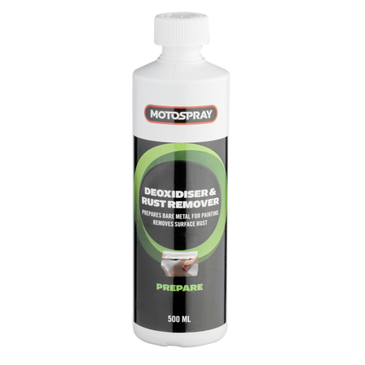 Motospray Deoxidiser & Rust Remover 500mL - MSRR500