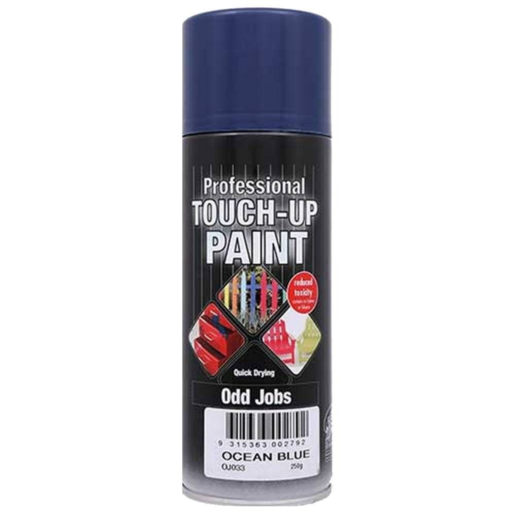 Odd Jobs Touch-Up Enamel Spray Paint Ocean Blue 250g -OJ033