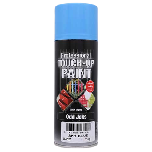 Odd Jobs Touch-Up Enamel Spray Paint Sky Blue 250g -OJ202