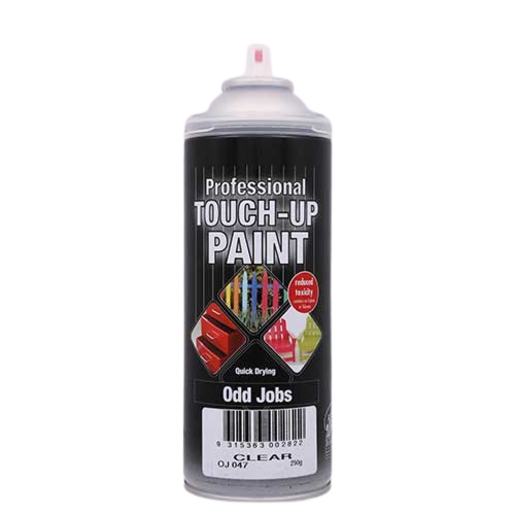 Odd Jobs Clear Gloss Professional Touch-Up Spray Paint 250g - OJ047