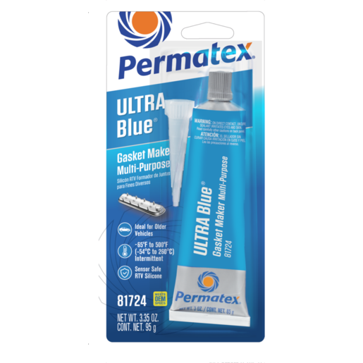 Permatex Ultra Blue Multipurpose RTV Silicone Gasket Maker 95g - PX81724