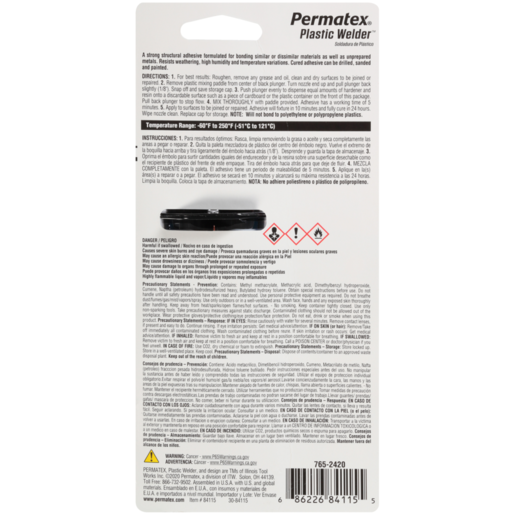 Permatex Plastic Welder Epoxy  25mL - PX84115