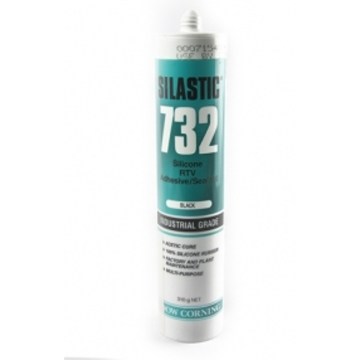 Silastic 732 Black Cartridge 310g - 310G732B 