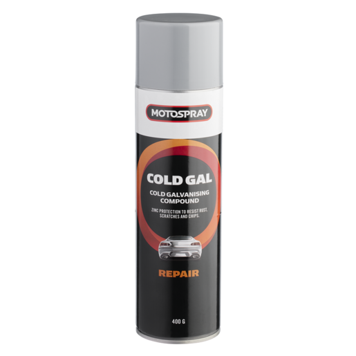 Motospray Cold Galvanising 400g Aerosol - MSCG400