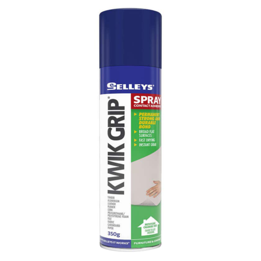 Selleys Kwik Grip Spray Adhesive 350g - KGSA350G