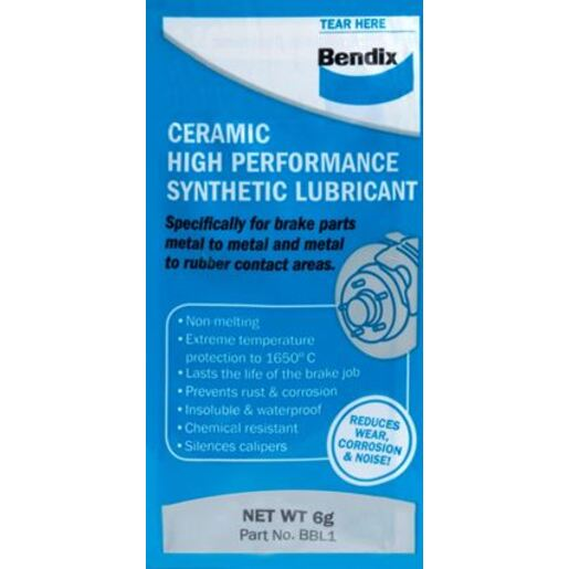 Bendix High Performance Synthetic Lubricant 6g - BBL10