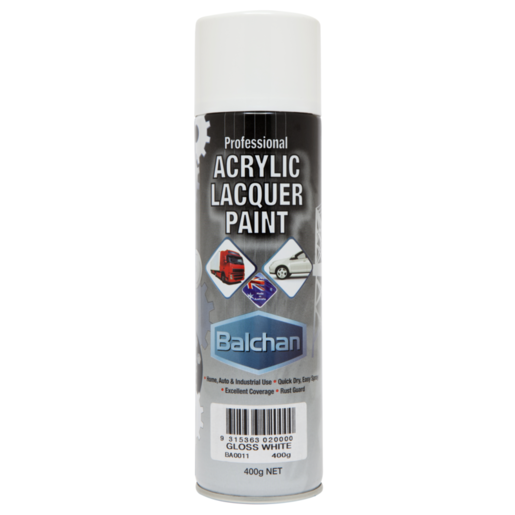 BalchanAcrylic Gloss White 400g - BACRYL011