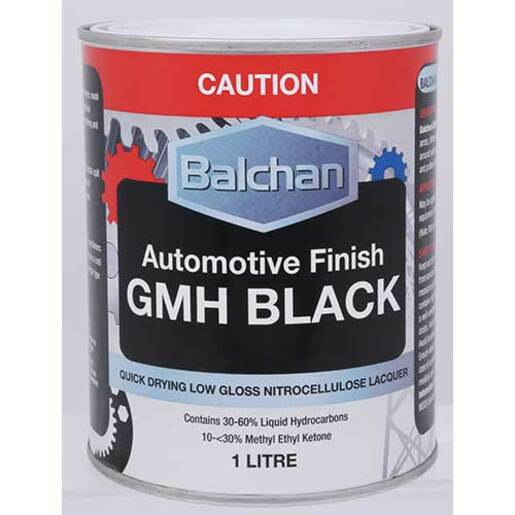 Balchan Automotive Finish GMH Black 1L - BA1008