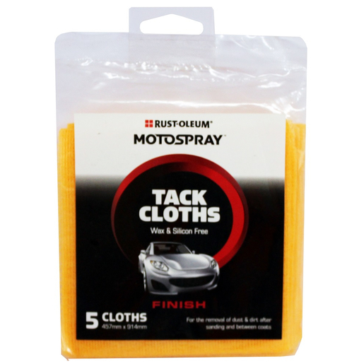 Motospray Tack Cloth 5 Pk - TAK5