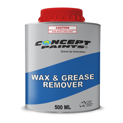 Concept Paints Wax & Grease Remover 500mL - AU03690000.50