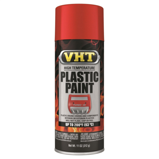 VHT Plastic Paint Gloss Red - SP821 