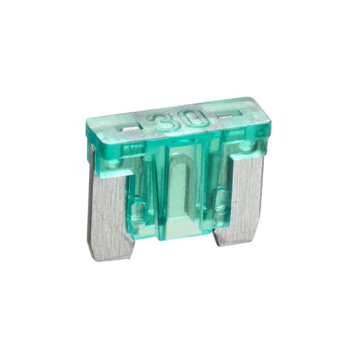 30 Amp Green Micro Blade Fuse (Blister Pack of 5) - 52530BL