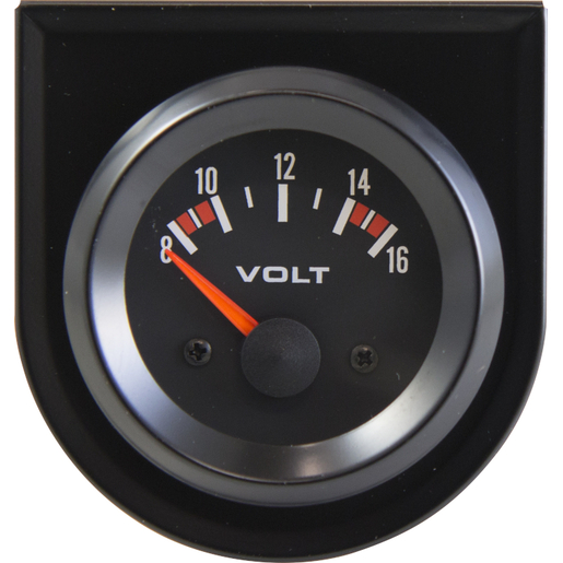 Performance Plus 52MM Electrical Voltimeter Gauge - PPV520